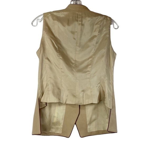 THE J Peterman Company Wool Lined embroidered riding vest - Picture 4 of 5